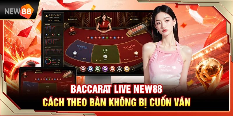 Baccarat Live NEW88 – Cách Theo Bàn Không Bị Cuốn Ván