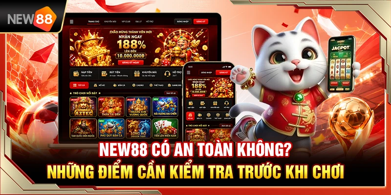 NEW88 Có An Toàn Không? Các Điểm Cần Kiểm Tra Trước Khi Chơi
