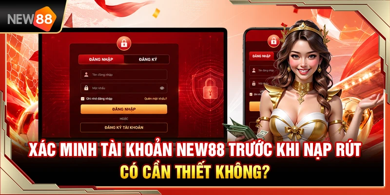 Xác Minh Tài Khoản NEW88 Trước Khi Nạp Rút Có Cần Thiết Không?