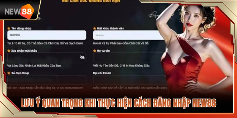 Đăng Nhập NEW88 3 Những điều cần biết khi truy cập tài khoản NEW 88