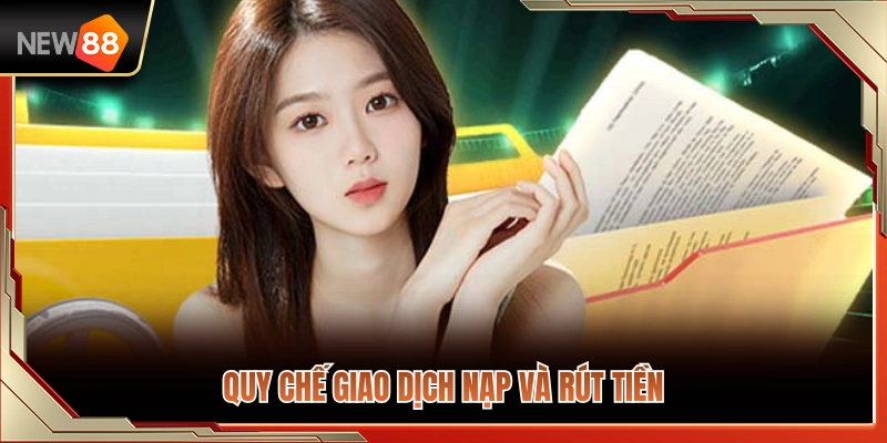 Quy định về việc gửi tiền và rút thưởng tại hệ thống 