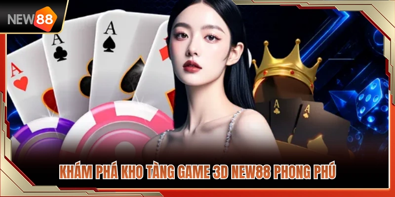 Tìm hiểu bộ sưu tập game 3D đa dạng tại NEW 88 