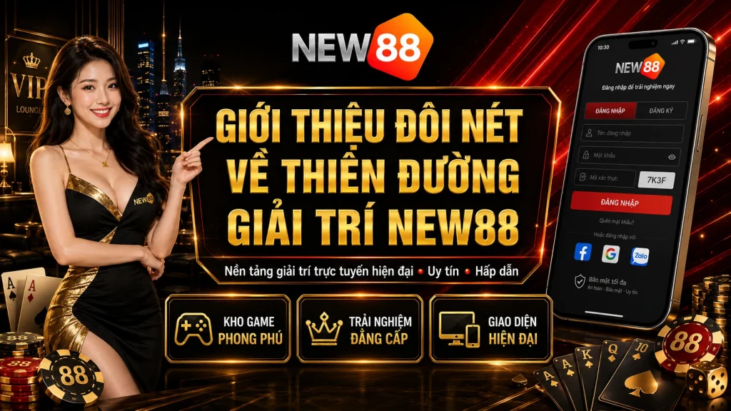 NEW88 – Trang Chủ NEW 88 Chính Thức - Link Tải APP Miễn Phí 1 Giới thiệu đôi nét về thiên đường giải trí NEW88