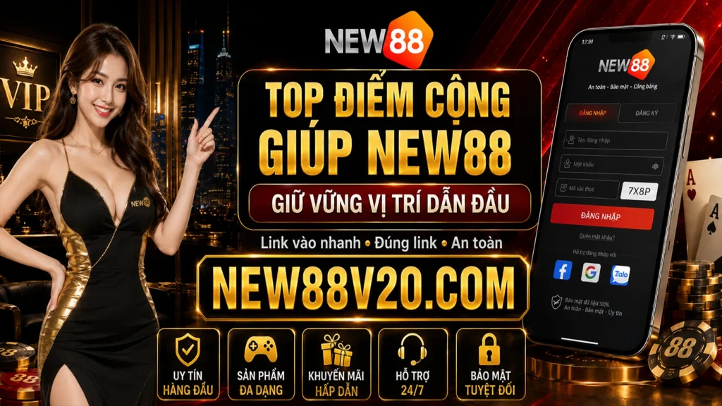 NEW88 – Trang Chủ NEW 88 Chính Thức - Link Tải APP Miễn Phí 2 Top điểm cộng giúp NEW88 giữ vững vị trí dẫn đầu
