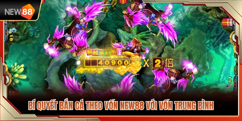 Bắn Cá Theo Vốn NEW88 – Chia Đạn Cho Vốn Nhỏ Và Vốn Trung 3 Mẹo bắn cá theo vốn NEW88 cho vốn trung bình
