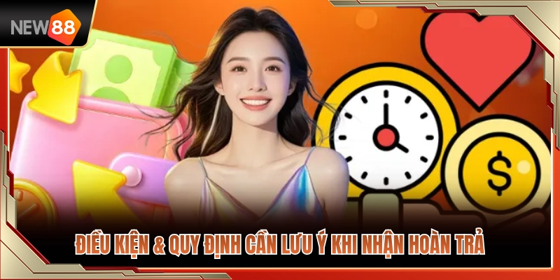 Cashback NEW88 – Cách Hiểu Hoàn Trả Theo Sảnh Chơi Chi Tiết 4 Những tiêu chuẩn và quy tắc phải lưu ý lúc nhận cashback