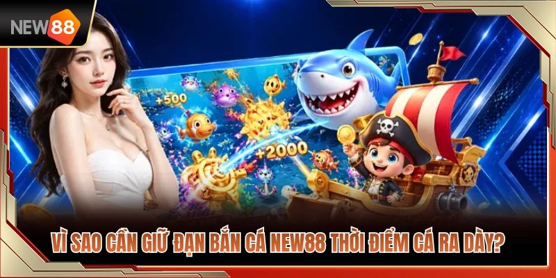 Mẹo Giữ Đạn Bắn Cá NEW88 Khi Cá Ra Dày Liên Tục 2 Vì sao cược thủ nên giữ đạn bắn cá NEW88 lúc cá ra liên tục?