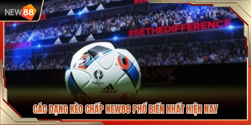 Những loại kèo chấp NEW88 thông dụng nhất hiện nay 