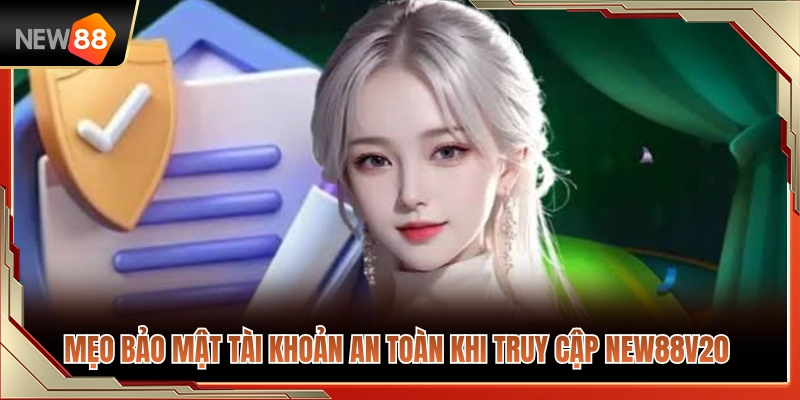 Bí quyết giữ an toàn tuyệt đối cho tài khoản NEW88V20 